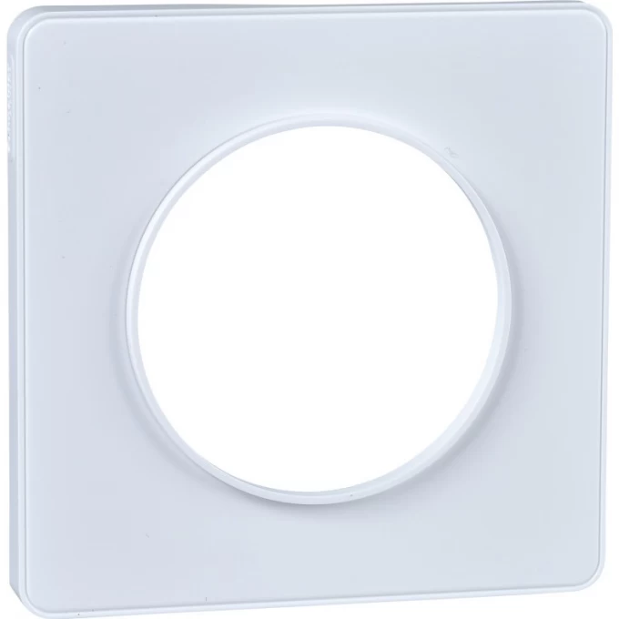 1-постовая рамка SCHNEIDER ELECTRIC ODACE, БЕЛЫЙ S52P802 1-постовая рамка SCHNEIDER ELECTRIC ODACE, БЕЛЫЙ S52P802