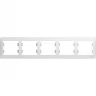 5-постовая рамка SCHNEIDER ELECTRIC GLOSSA, горизонтальная, БЕЛЫЙ GSL000105