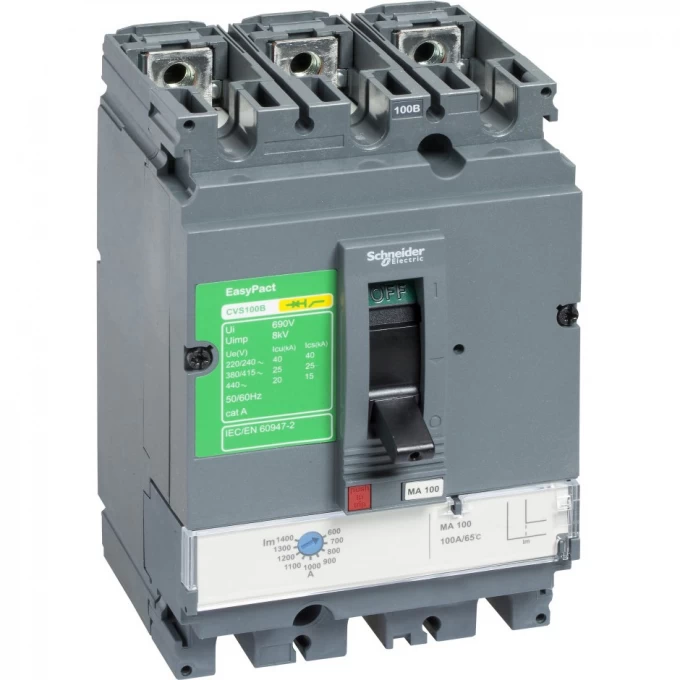 Автоматический выключатель 3P SCHNEIDER ELECTRIC EASYPACT CVS250F 36КА TM160D LV525331 Автоматический выключатель 3P SCHNEIDER ELECTRIC EASYPACT CVS250F 36КА TM160D LV525331