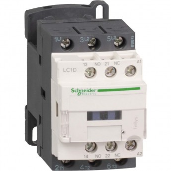 Контактор SCHNEIDER ELECTRIC TESYS 3P,9A,НО+НЗ,24V-,2.4ВТ, расширенный