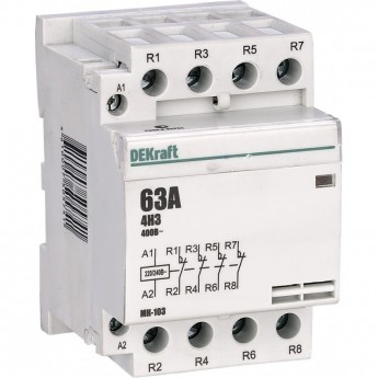 Модульный контактор DEKRAFT 4НЗ 32А 230В МК-103
