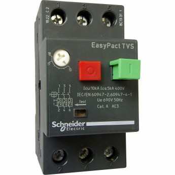 Автоматический выключатель SCHNEIDER ELECTRIC EASYPACT 1,6-2,5A