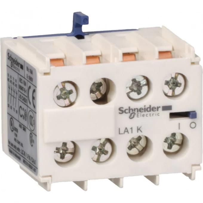 Блок дополнительных контактов SCHNEIDER ELECTRIC TESYS 4НО винтовой зажим LA1KN40