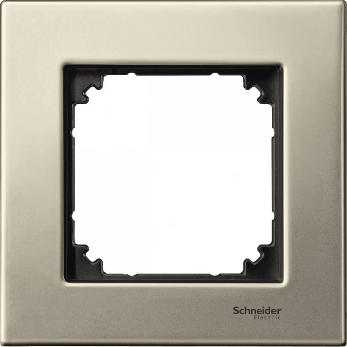 1-постовая рамка SCHNEIDER ELECTRIC MERTEN M-ELEGANCE металлическая, ТИТАН, SM MTN403105 1-постовая рамка SCHNEIDER ELECTRIC MERTEN M-ELEGANCE металлическая, ТИТАН, SM MTN403105