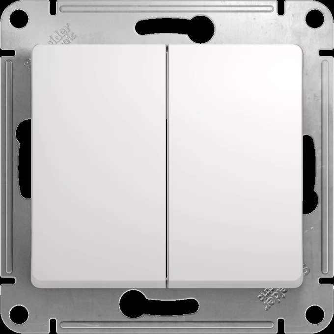 2-клавишный переключатель SCHNEIDER ELECTRIC GLOSSA, сх.6/2, 10АХ, механизм, БЕЛЫЙ GSL000165 2-клавишный переключатель SCHNEIDER ELECTRIC GLOSSA, сх.6/2, 10АХ, механизм, БЕЛЫЙ GSL000165