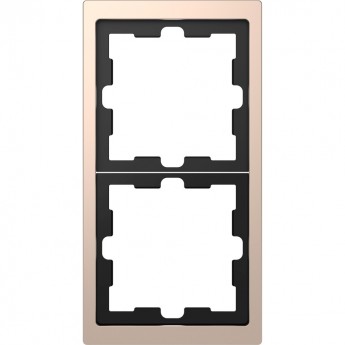 2-постовая рамка SCHNEIDER ELECTRIC MERTEN D-LIFE, ШАМПАНЬ