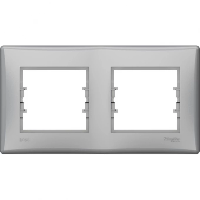 2-постовая рамка SCHNEIDER ELECTRIC SEDNA, горизонтальная IP44, АЛЮМИНИЙ SDN5810660 2-постовая рамка SCHNEIDER ELECTRIC SEDNA, горизонтальная IP44, АЛЮМИНИЙ SDN5810660