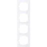 4-постовая рамка SCHNEIDER ELECTRIC MERTEN M-PURE, АКТИВНЫЙ БЕЛЫЙ, SM MTN4040-3625