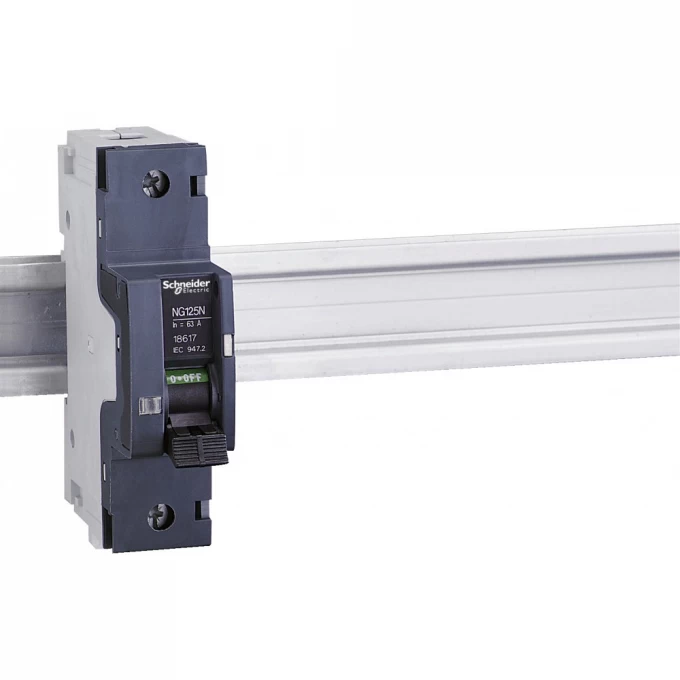 Автоматический выключатель SCHNEIDER ELECTRIC ACTI 9 NG125N 1П 16A C 18611 Автоматический выключатель SCHNEIDER ELECTRIC ACTI 9 NG125N 1П 16A C 18611