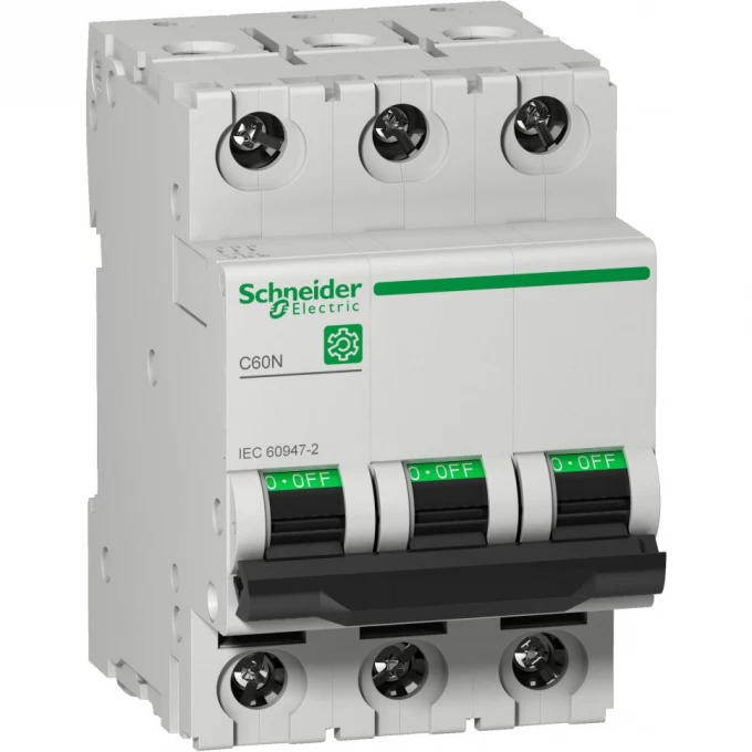 Автоматический выключатель SCHNEIDER ELECTRIC MULTI 9 C60N 3П 1A C M9F11301 Автоматический выключатель SCHNEIDER ELECTRIC MULTI 9 C60N 3П 1A C M9F11301