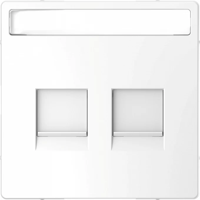 Центральная накладка SCHNEIDER ELECTRIC MERTEN D-LIFE для 2-х модульных разъемов, БЕЛ. ЛОТОС MTN4564-6035 Центральная накладка SCHNEIDER ELECTRIC MERTEN D-LIFE для 2-х модульных разъемов, БЕЛ. ЛОТОС MTN4564-6035