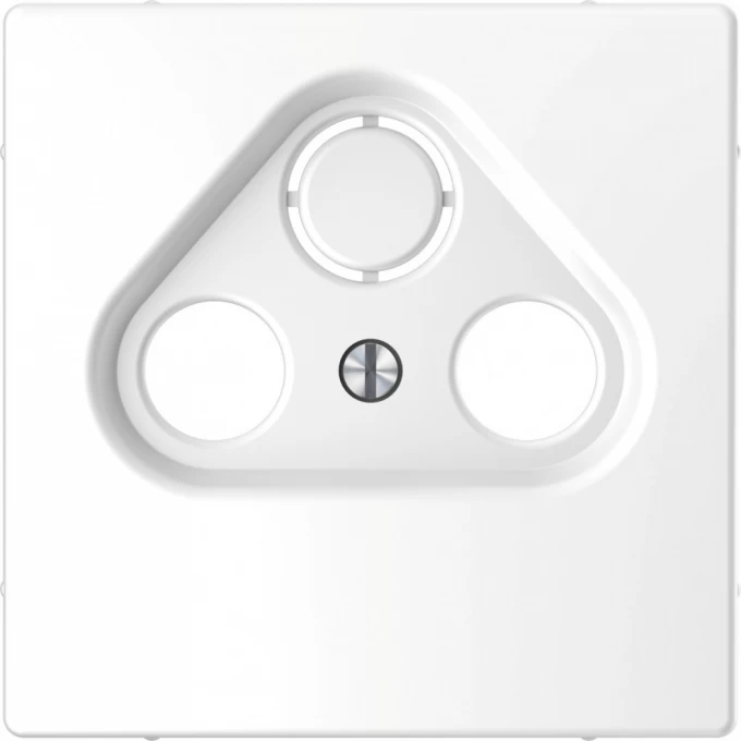 Центральная накладка SCHNEIDER ELECTRIC MERTEN D-LIFE TV розетки, 2/3 отверстий, БЕЛ. ЛОТОС MTN4123-6035 Центральная накладка SCHNEIDER ELECTRIC MERTEN D-LIFE TV розетки, 2/3 отверстий, БЕЛ. ЛОТОС MTN4123-6035