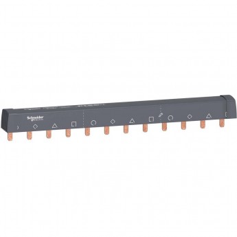 Гребенчатая шинка 4П (NL1L2L3…) 12 МОД.18ММ 100А разрезаемая