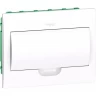 Корпус встраиваемый с белой дверцей SCHNEIDER ELECTRIC EASY9 1ряд/12мод,IP40,IK07,63А,2 клеммы,Россия EZ9E112P2FRU