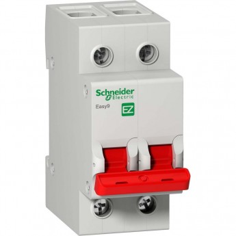 Выключатель нагрузки SCHNEIDER ELECTRIC EASY9 (модульный рубильник) 2П 63А 400В =S=