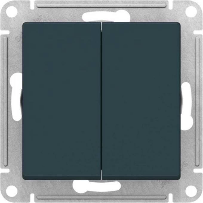 Переключатель перекрестный 2-клавишный SCHNEIDER ELECTRIC ATLASDESIGN 2хсх. 7, 10АХ, механизм, изумрудный ATN000873 Переключатель перекрестный 2-клавишный SCHNEIDER ELECTRIC ATLASDESIGN 2хсх. 7, 10АХ, механизм, изумрудный ATN000873
