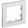 Рамка 1-постовая SCHNEIDER ELECTRIC ATLASDESIGN NATURE, мрамор крем роял ATN343101