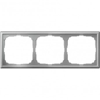 Рамка 3-постовая SCHNEIDER ELECTRIC ARTGALLERY SE GAL000303 универсальная алюминий