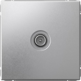 Розетка телевизионная оконечная TV SCHNEIDER ELECTRIC ARTGALLERY SE GAL000391 1дБ механизм алюминий