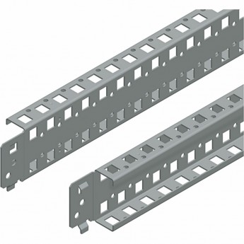 2 двухрядные стандартные попеременные рейки SCHNEIDER ELECTRIC SPACIAL 600