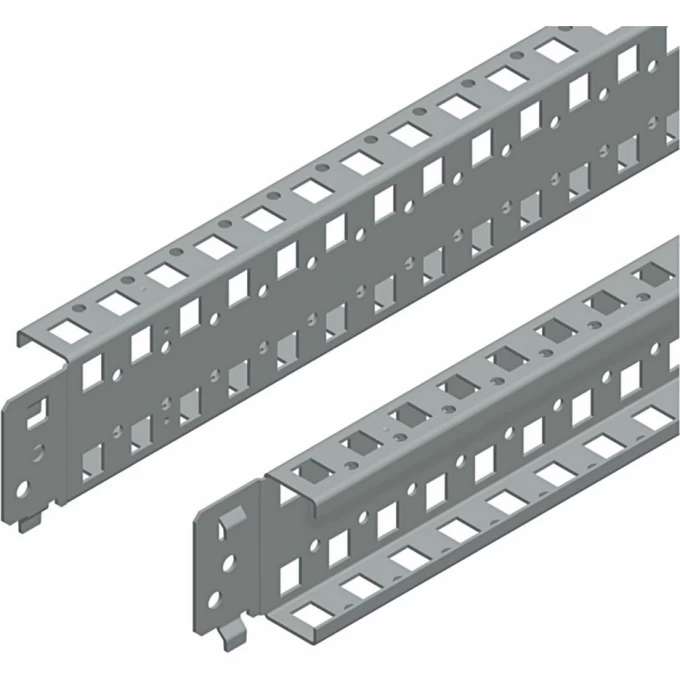 2 двухрядные стандартные попеременные рейки SCHNEIDER ELECTRIC SPACIAL 600 NSYSQCR6560