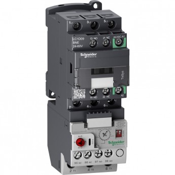 Контактор SCHNEIDER ELECTRIC TESYS D 3P,12A,НО+НЗ, с универсальной катушкой управления 24-60BAC/DC