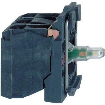 Корпус зеленой кнопки SCHNEIDER ELECTRIC HARMONY 22мм с подсветкой ZB5AW0B31