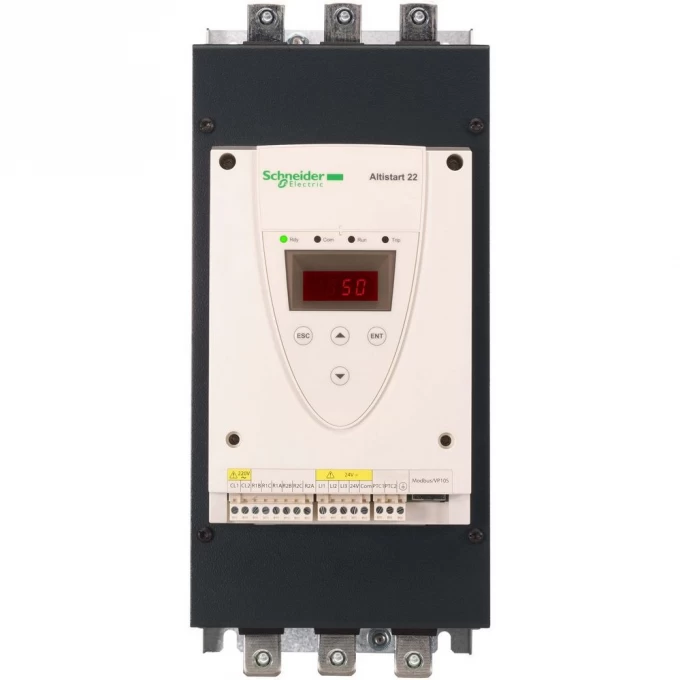 Устройство плавного пуска SCHNEIDER ELECTRIC ALTISTART 22 170A , УПРАВЛЕНИЕ 220В ATS22C17Q Устройство плавного пуска SCHNEIDER ELECTRIC ALTISTART 22 170A , УПРАВЛЕНИЕ 220В ATS22C17Q